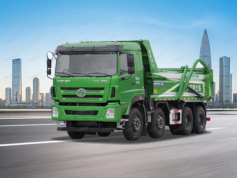 شاحنة Yulong 8 × 4 Muck
